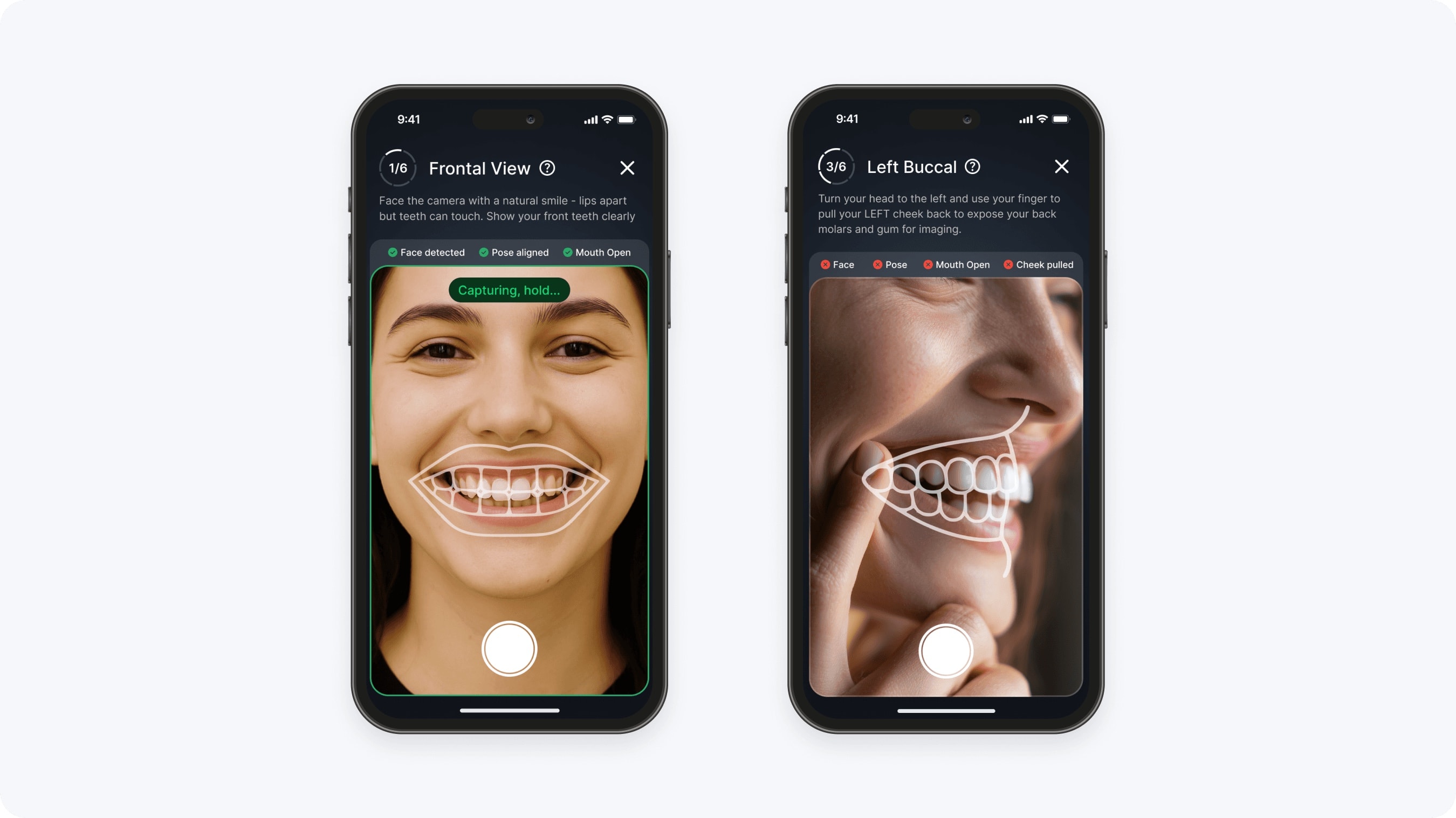 Feno app screens