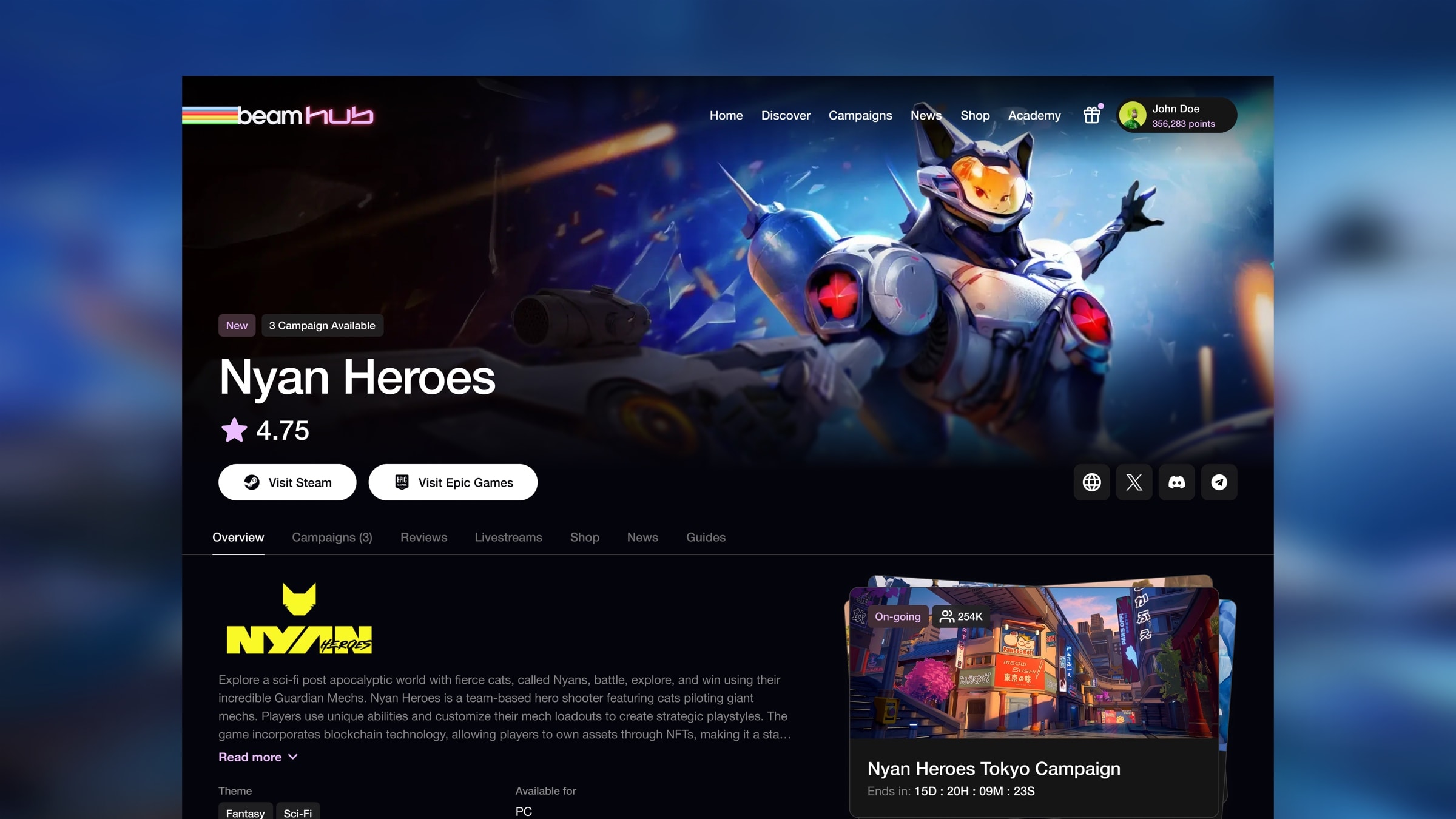 BeamHub